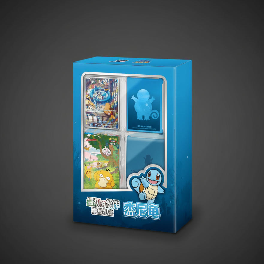 Collect 151: First Partner Premium Gift Box – Squirtle