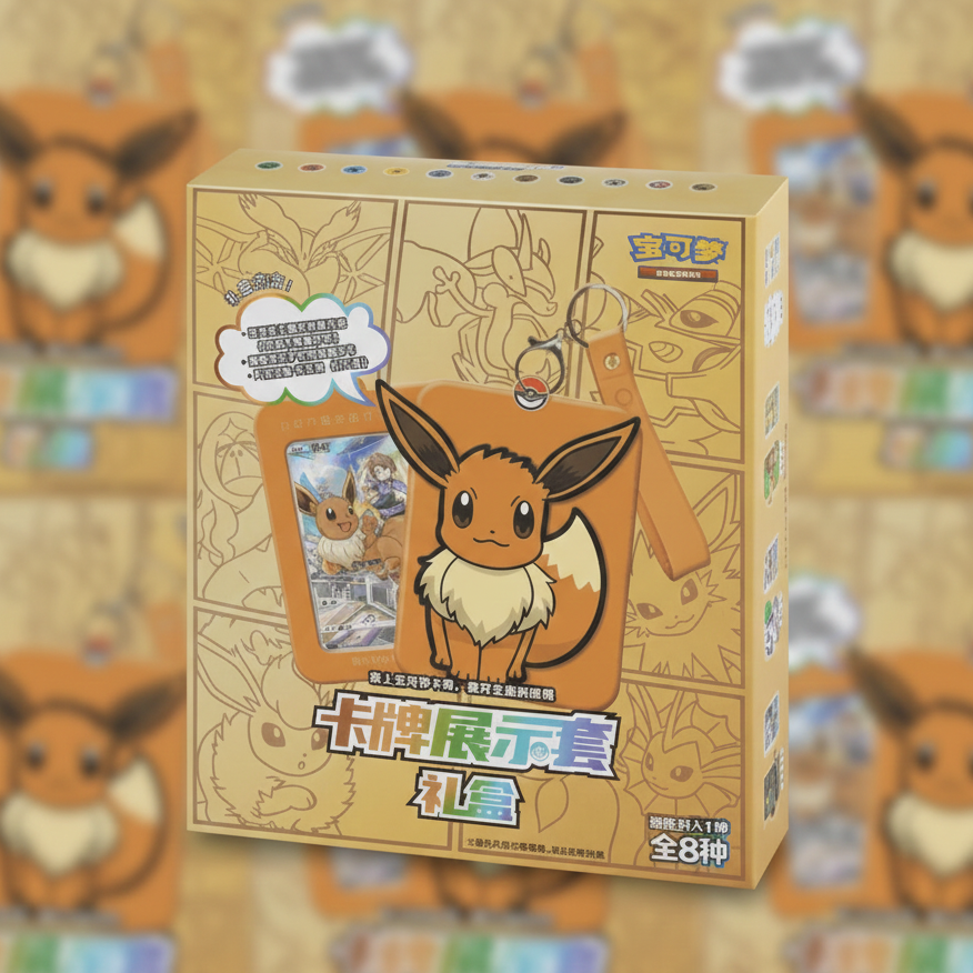Pokémon Card Display Set Gift Box – Eevee